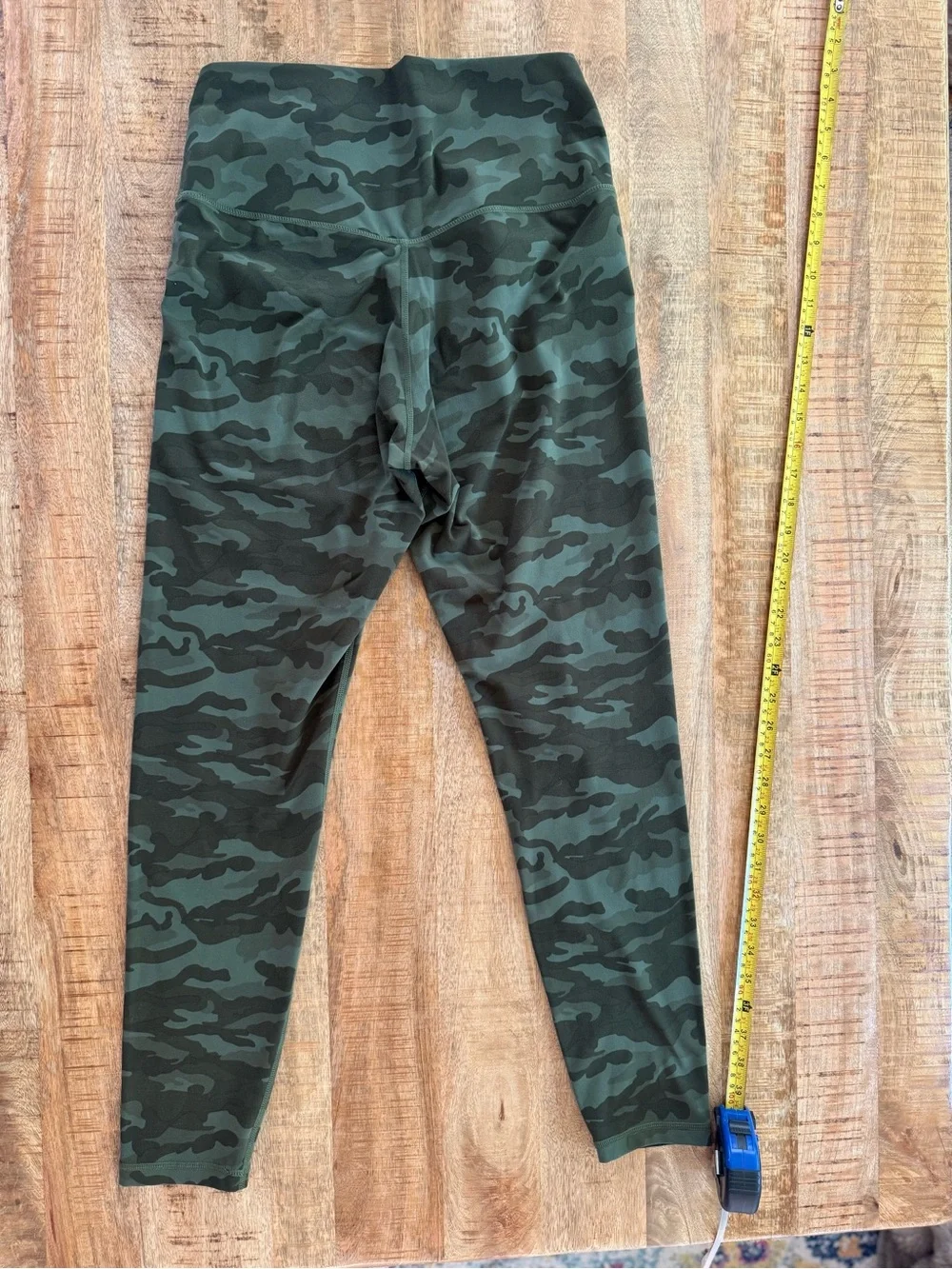 Colorfulkoala Women’s XL Camo High Waisted Leggings Green Black Yoga Pants